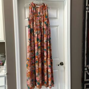 BB Dakota Floral Maxi Dress - Multicolor